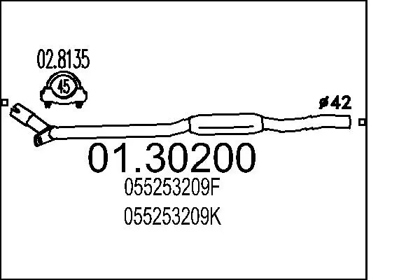 предно гърне MTS                 