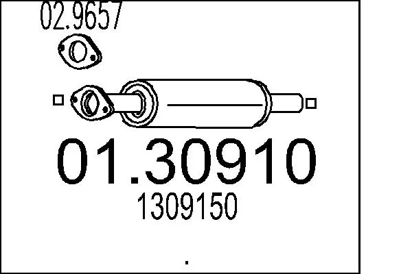 предно гърне MTS                 
