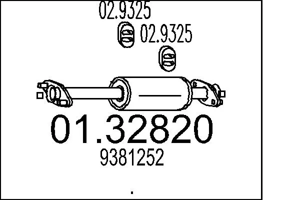 предно гърне MTS                 