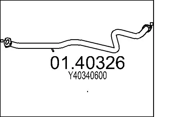 изпускателна тръба MTS                 