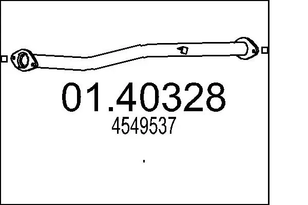 изпускателна тръба MTS                 