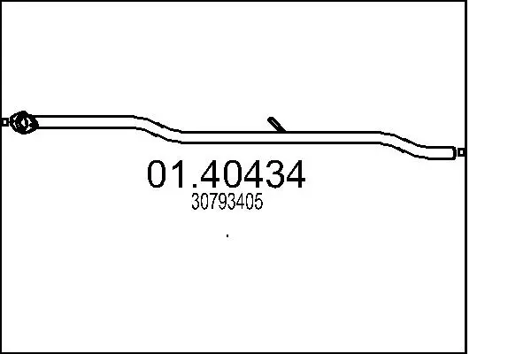 изпускателна тръба MTS                 