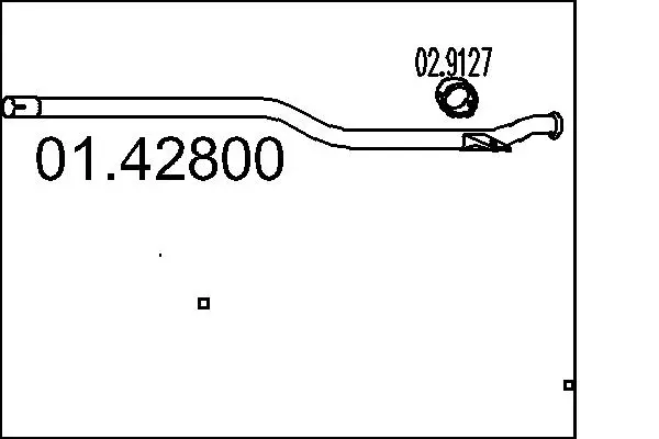 изпускателна тръба MTS                 