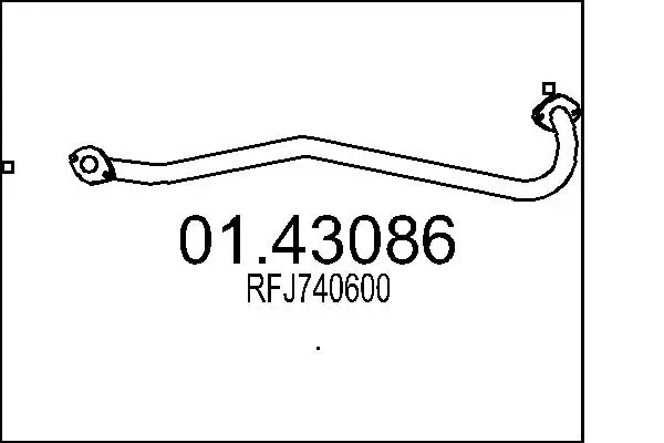 изпускателна тръба MTS                 