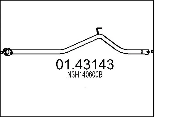 изпускателна тръба MTS                 