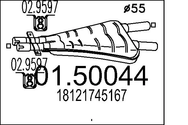 средно гърне MTS                 