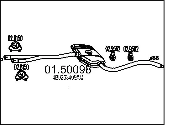 средно гърне MTS                 