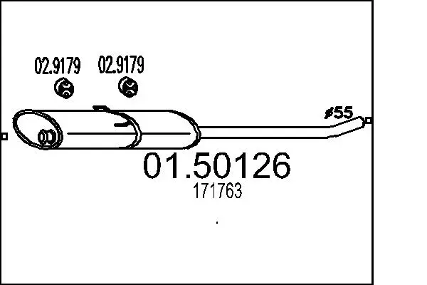 средно гърне MTS                 