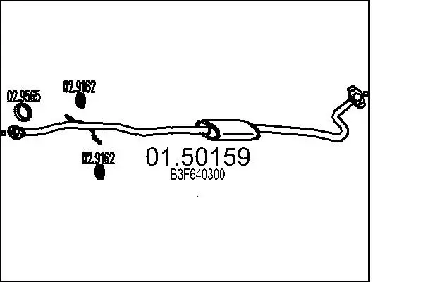 средно гърне MTS                 