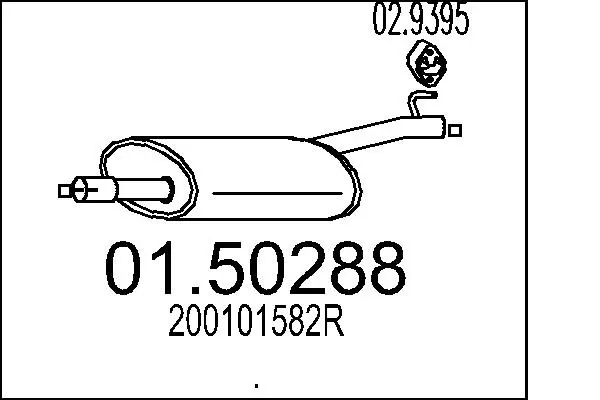крайно гърне MTS                 