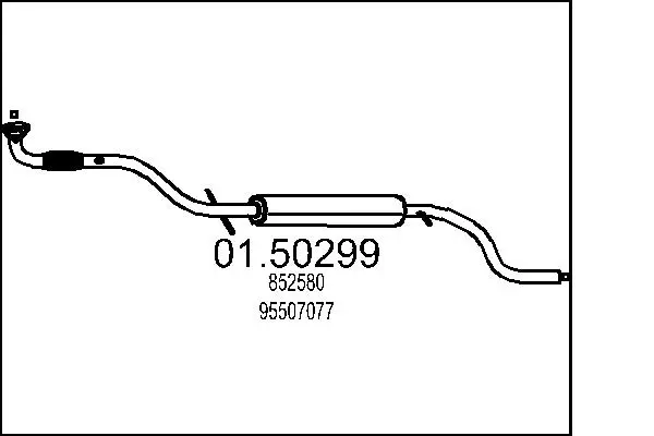 средно гърне MTS                 