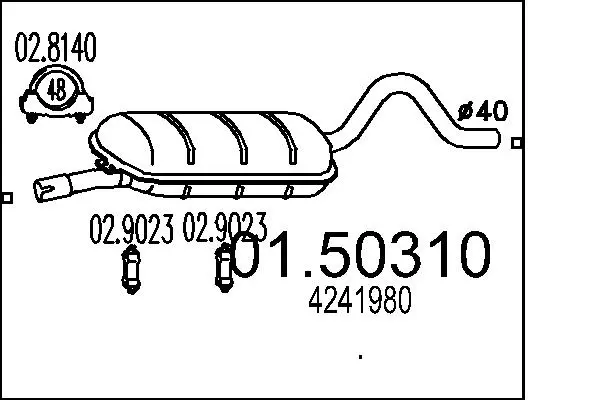 средно гърне MTS                 