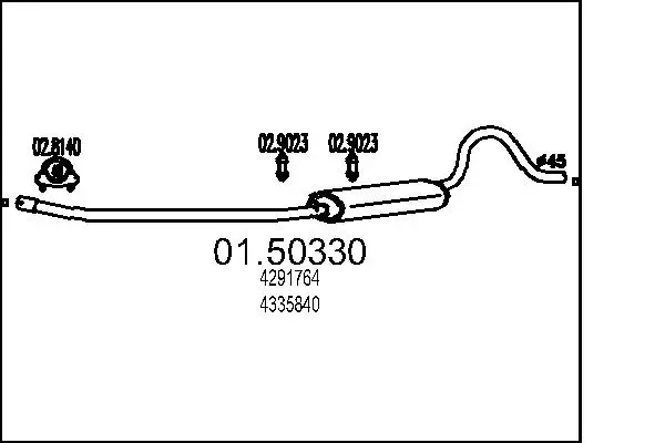 средно гърне MTS                 