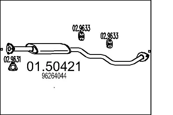 средно гърне MTS                 