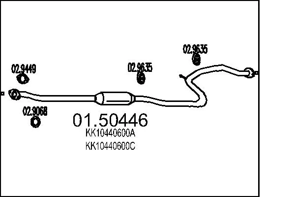 средно гърне MTS                 