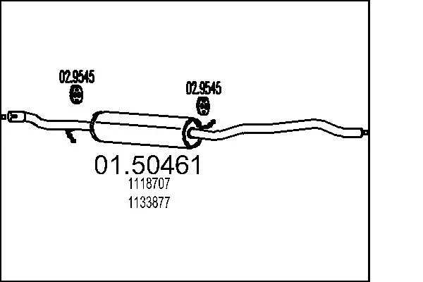 средно гърне MTS                 