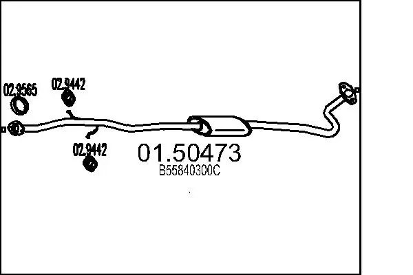 средно гърне MTS                 