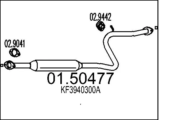 средно гърне MTS                 