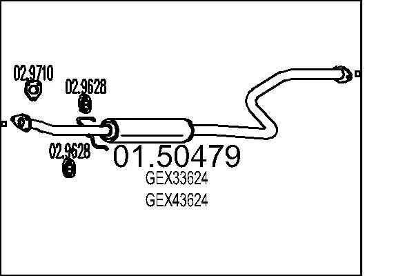 средно гърне MTS                 