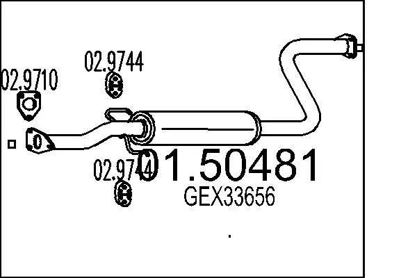средно гърне MTS                 