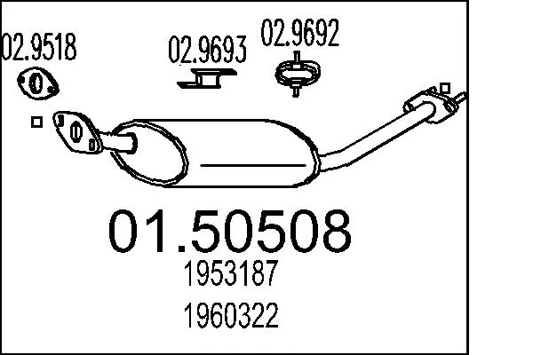 средно гърне MTS                 
