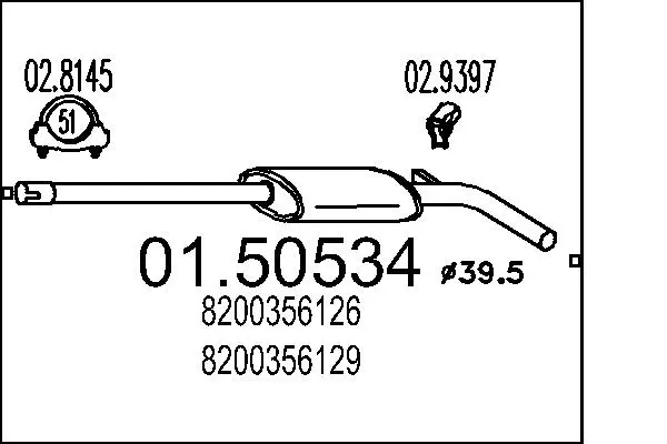 средно гърне MTS                 