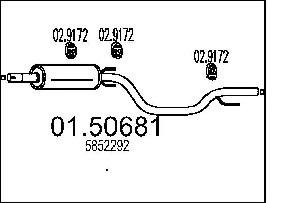 средно гърне MTS                 