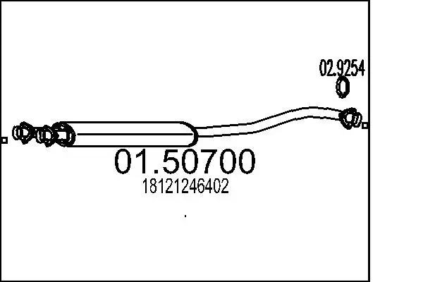 средно гърне MTS                 