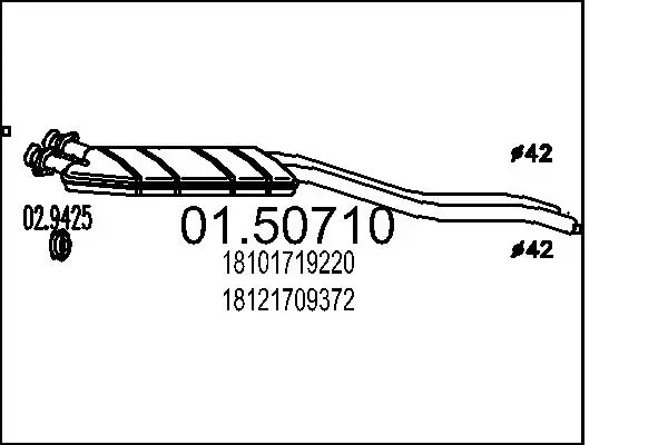 средно гърне MTS                 