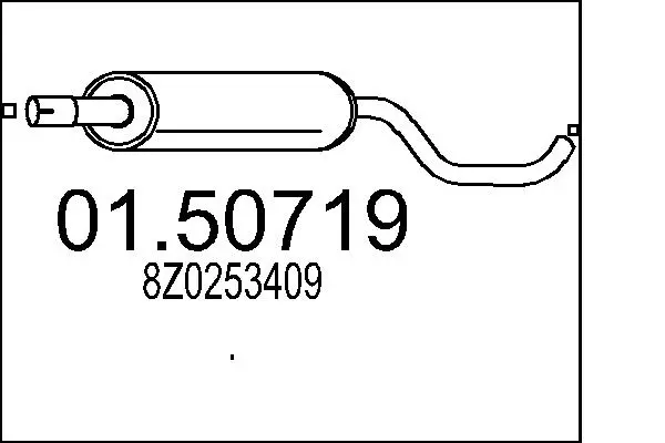 средно гърне MTS                 