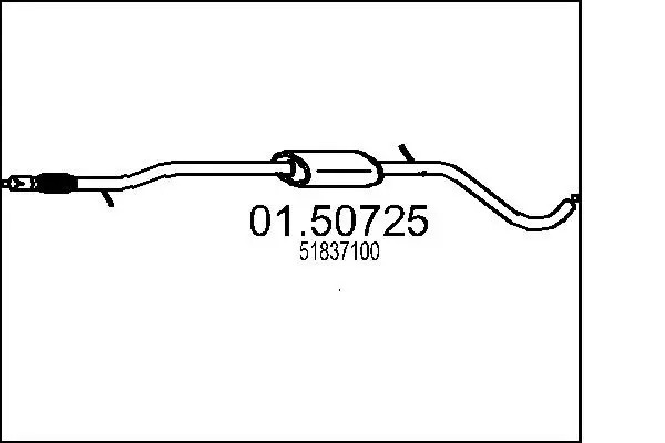 средно гърне MTS                 