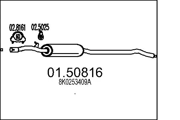 средно гърне MTS                 