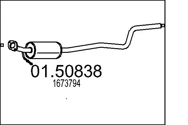 средно гърне MTS                 