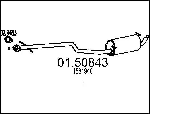 средно гърне MTS                 