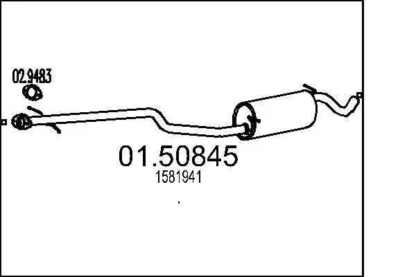 средно гърне MTS                 