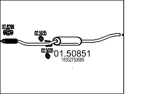 средно гърне MTS                 