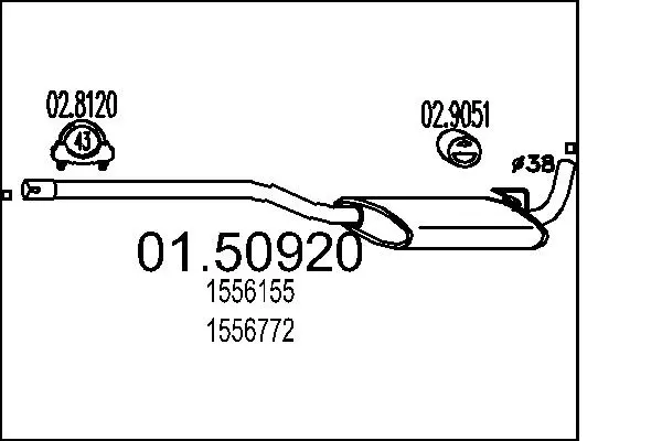 средно гърне MTS                 