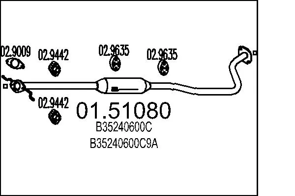 средно гърне MTS                 