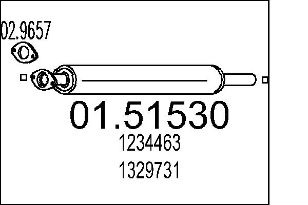 средно гърне MTS                 