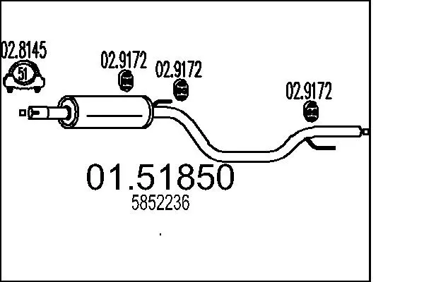 средно гърне MTS                 