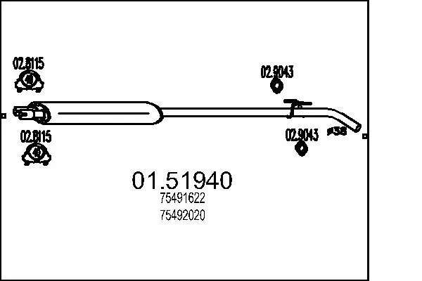 средно гърне MTS                 