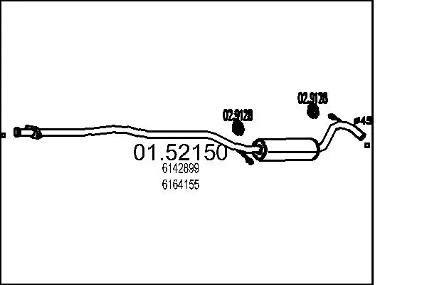 средно гърне MTS                 
