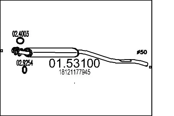 средно гърне MTS                 