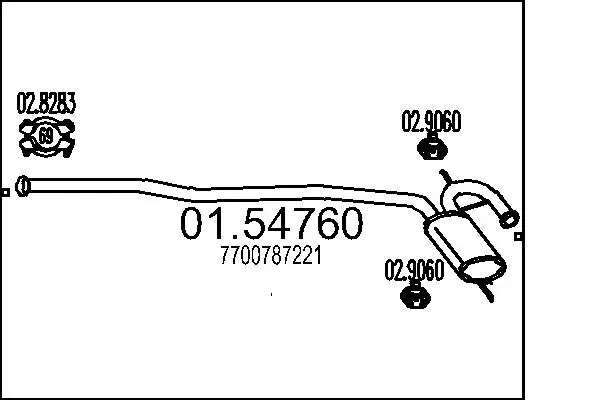 средно гърне MTS                 