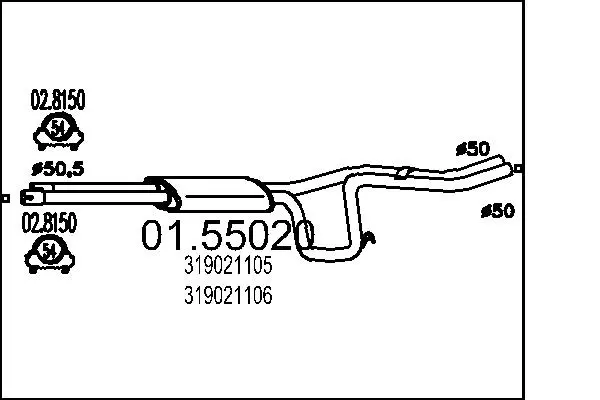средно гърне MTS                 