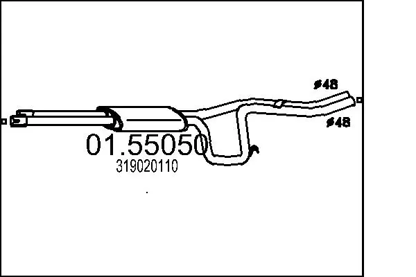средно гърне MTS                 