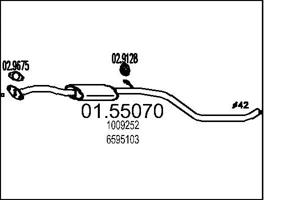 средно гърне MTS                 