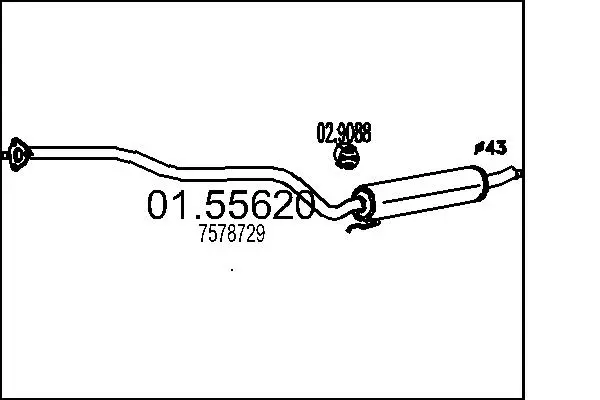 средно гърне MTS                 