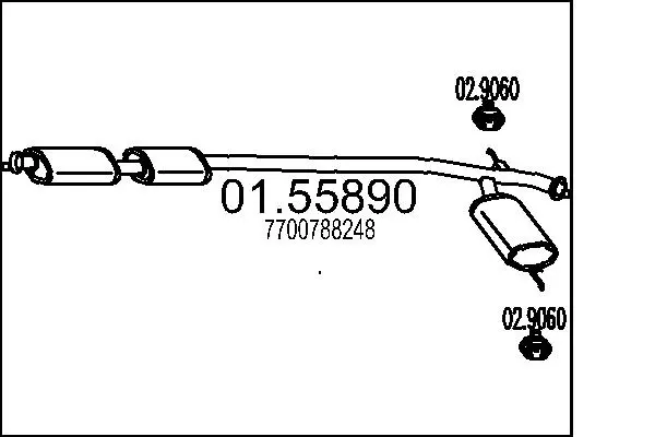 средно гърне MTS                 