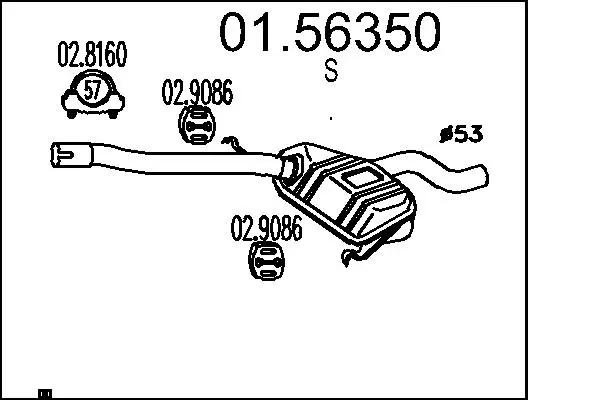 средно гърне MTS                 